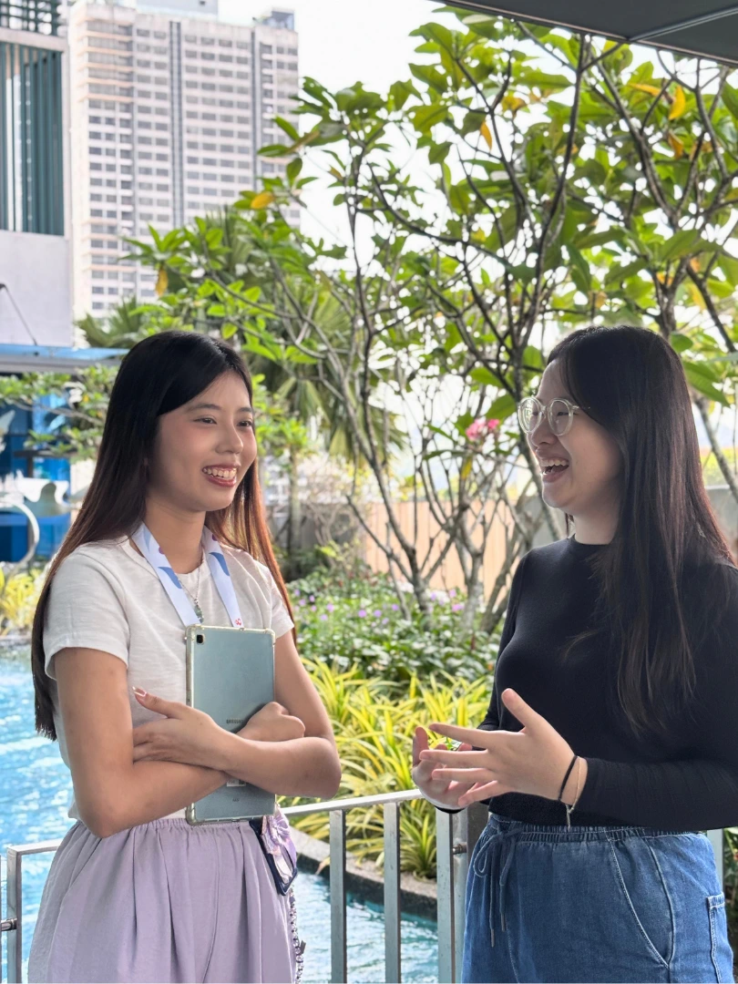 Plixitt team members outside the office building
